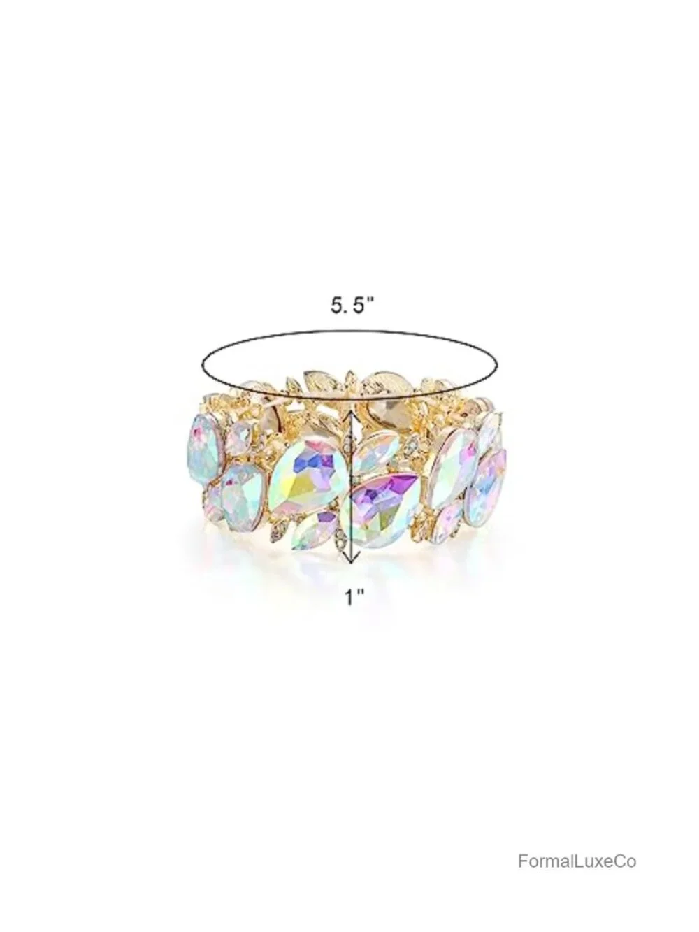 Crystal Stretch Bracelet Bridal Wedding Party Jewelry